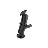 RAM Double Ball Mount with Diamond Plate Adapter - Medium. -  | Multimac