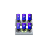 Non-locking three-slot charging cradle designed for counter / deskto -  | Multimac