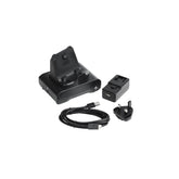 1-slot printer docking cradle; ZQ300 Series; Includes type A to Type -  | Multimac